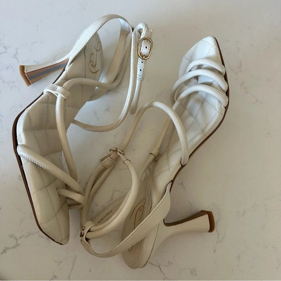 Sam Edelman Maven Leather square toe heels Size: 10 - Picture 4 of 6